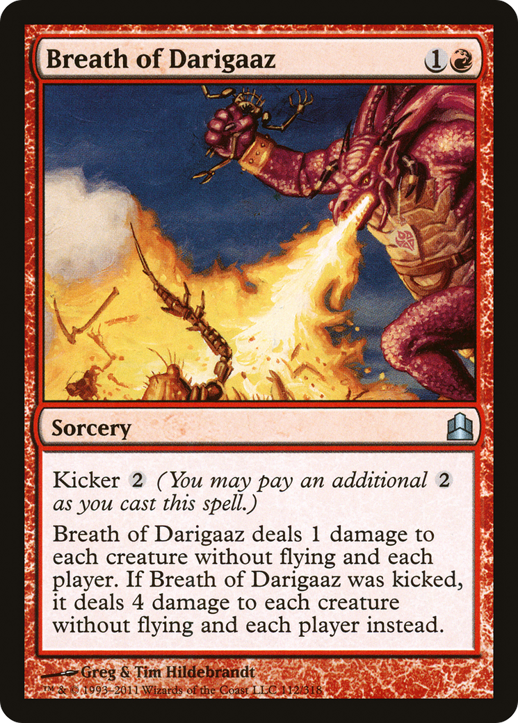 Image of Breath of Darigaaz (CMD-112) - Commander 2011