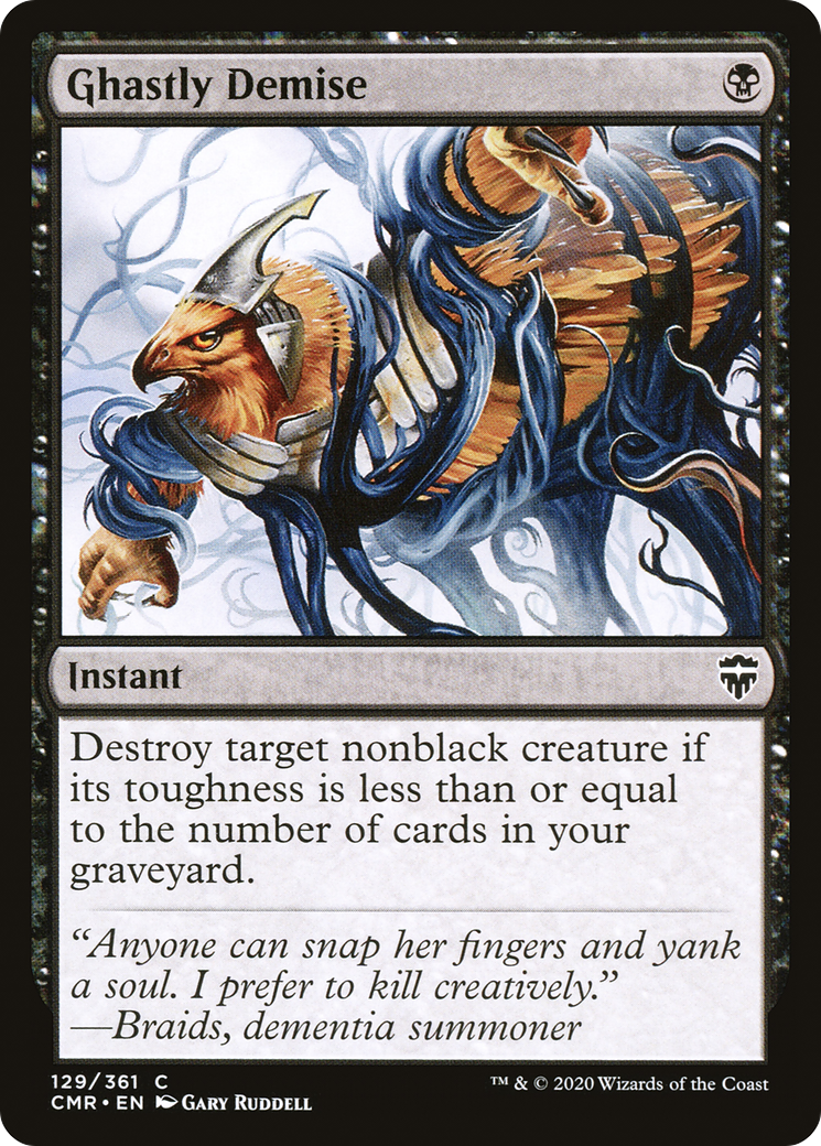 Image of Ghastly Demise (CMR-129) - Commander Legends