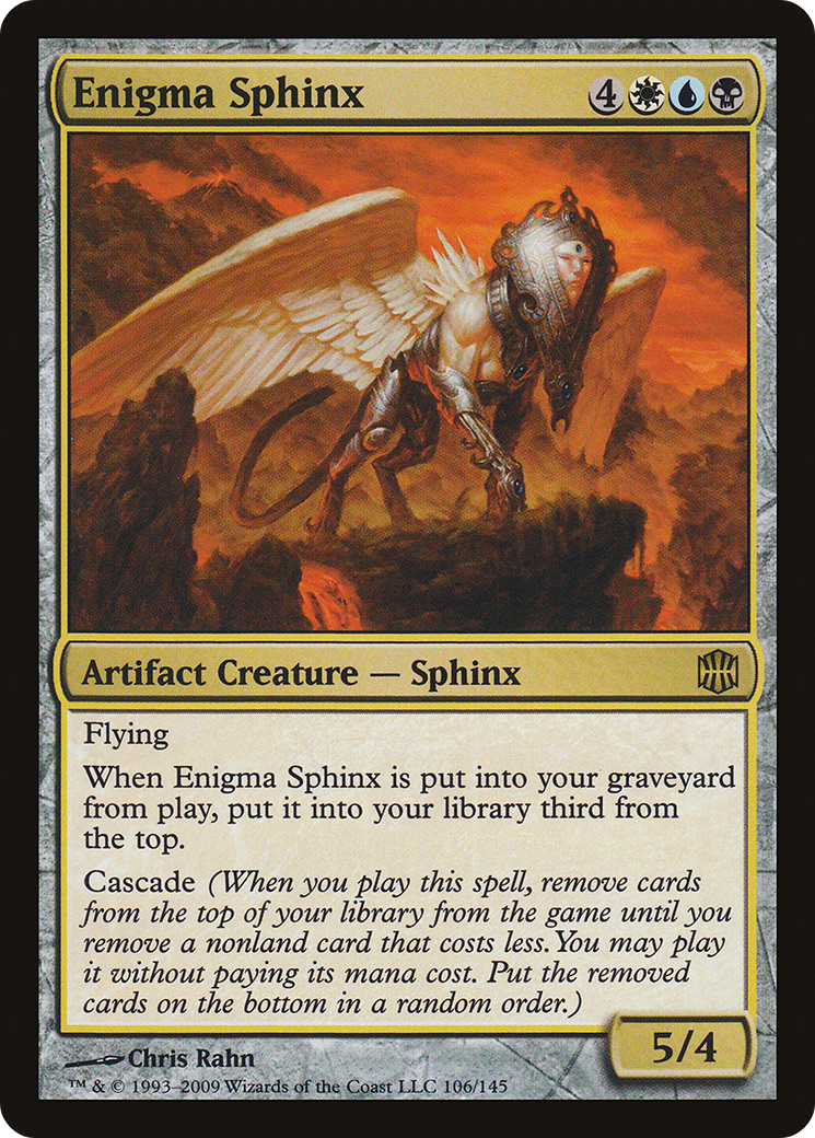 Image of Enigma Sphinx (ARB-106) - Alara Reborn Foil