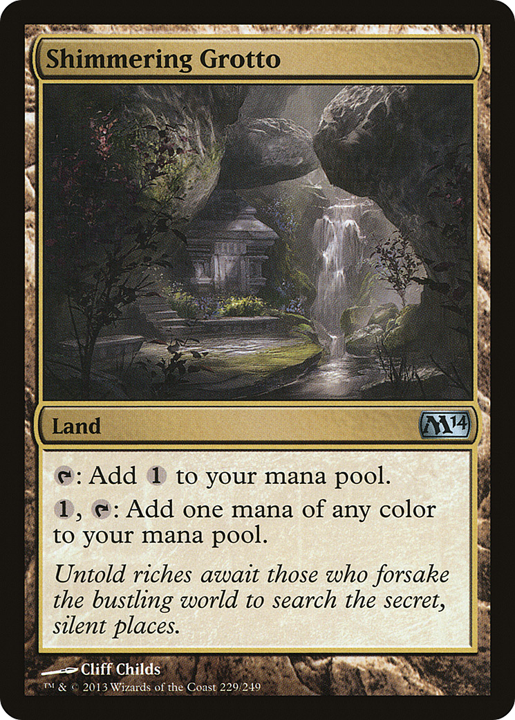 Image of Shimmering Grotto (M14-229) - Magic 2014