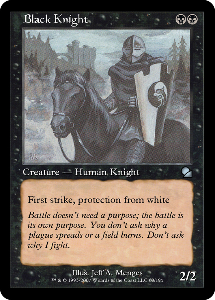 Image of Black Knight (ME1-060) - Masters Edition