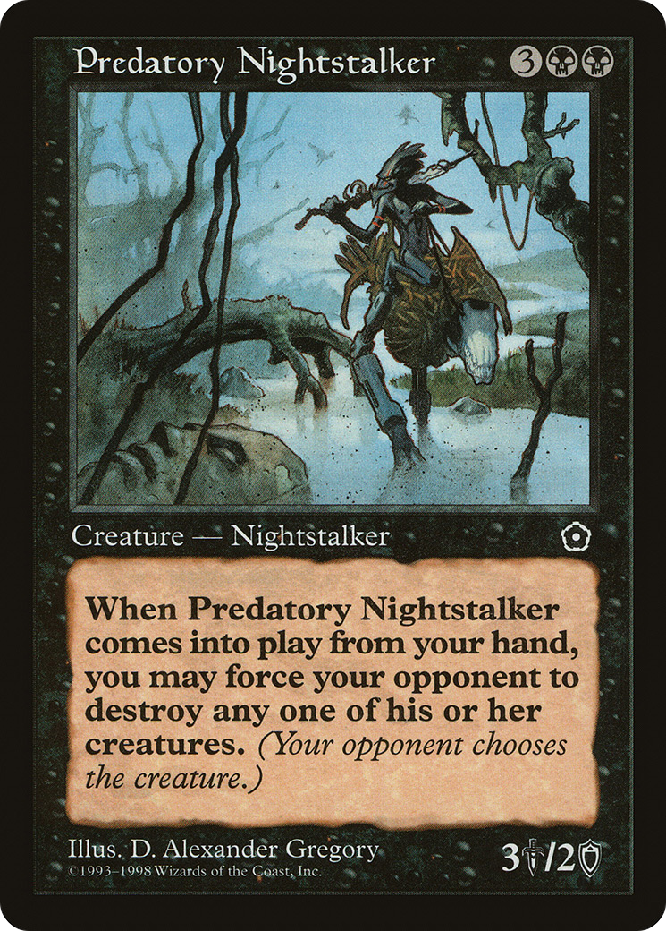 Image of Predatory Nightstalker (P02-082) - Portal Second Age