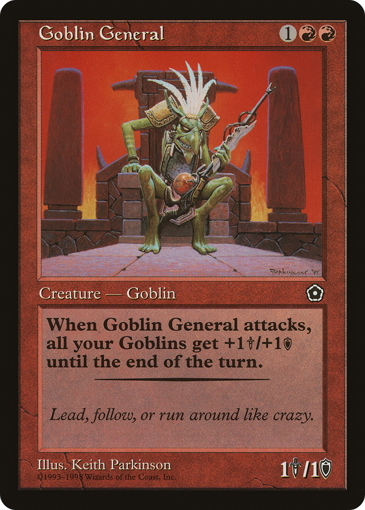 Image of Goblin General (P02-) - Portal Second Age
