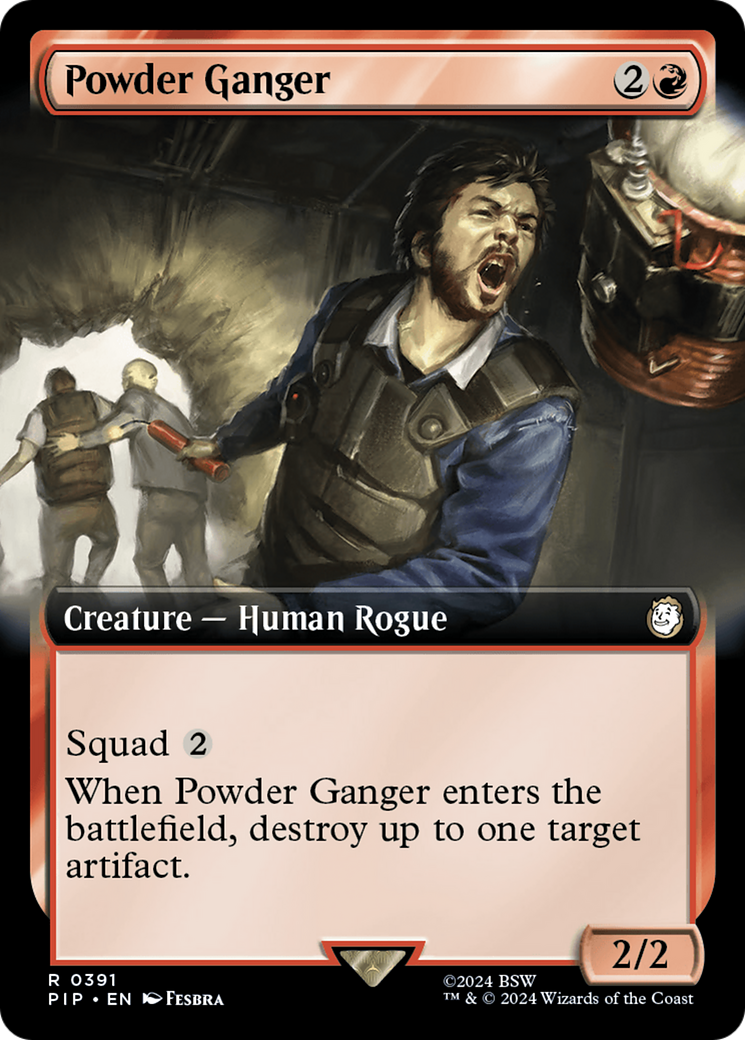 Image of Powder Ganger (Extended Art) (PIP-391) - Fallout: (Extended Art) Foil