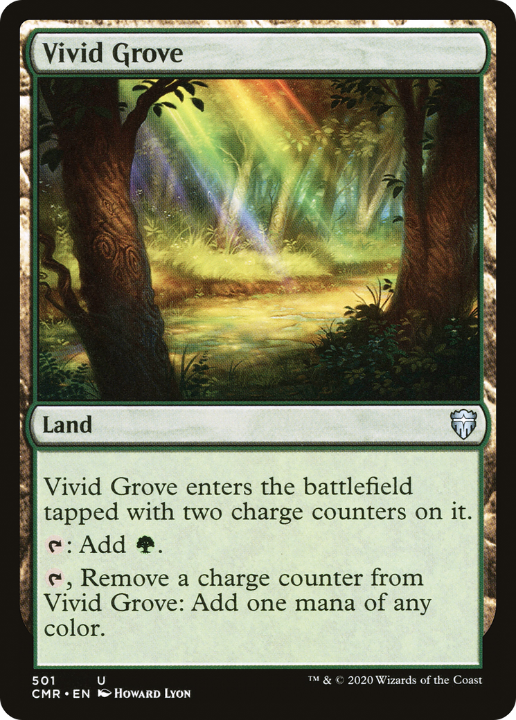 Image of Vivid Grove (CMR-501) - Commander Legends