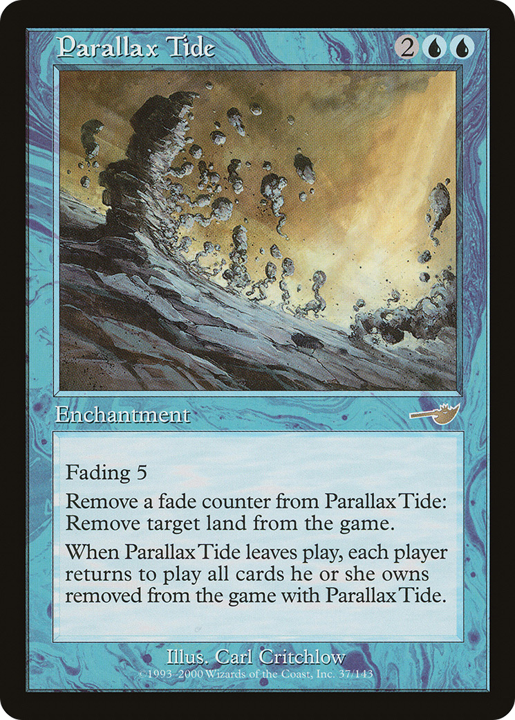 Image of Parallax Tide (NMS-037) - Nemesis Foil