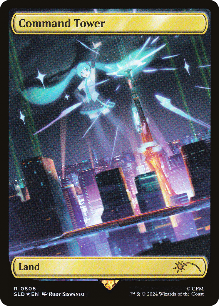 Image of Command Tower (0806) (SLD-806) - Secret Lair Drop (Borderless)