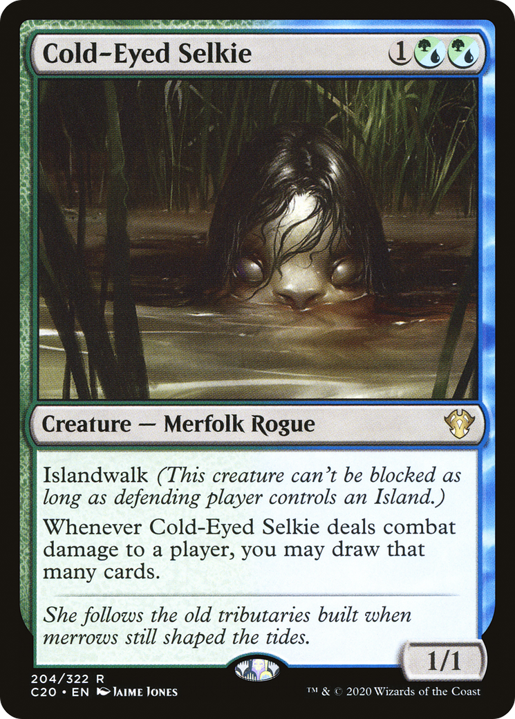 Image of Cold-Eyed Selkie (C20-204) - Commander 2020