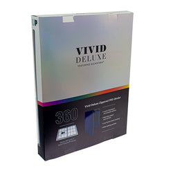 Image of Binder: PRO 9-Pocket Zippered Vivid Deluxe- Blue