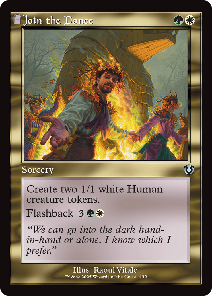 Image of Join the Dance (Retro Frame) (INR-432) - Innistrad Remastered: (tombstone) Foil