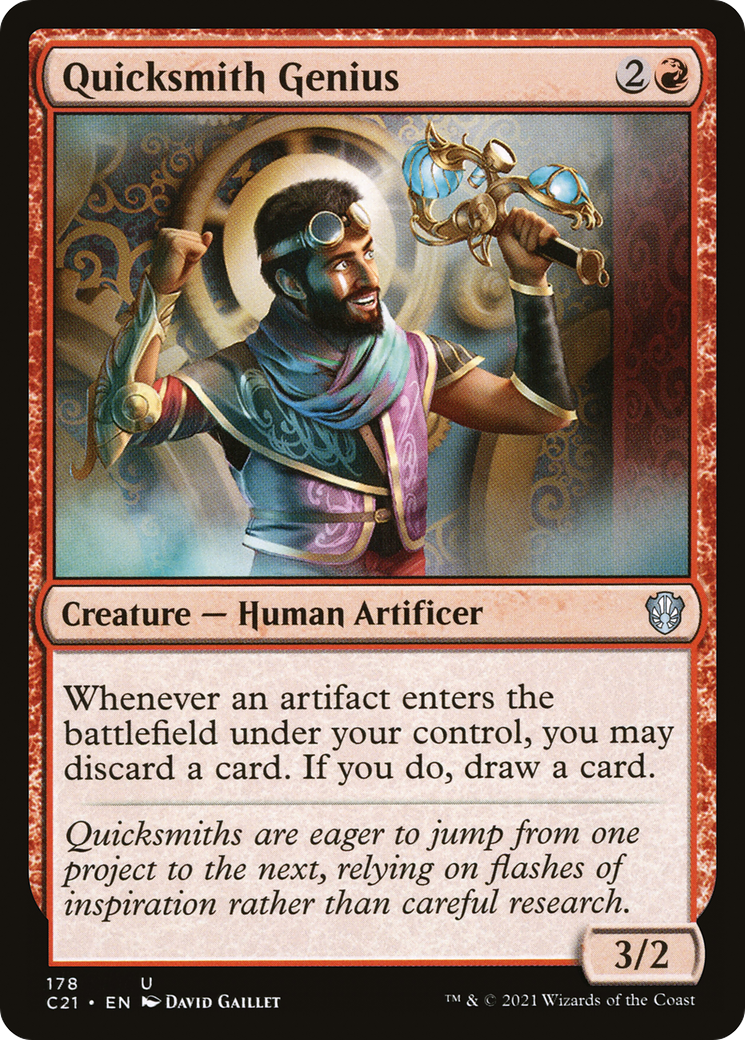 Image of Quicksmith Genius (C21-178) - Commander 2021