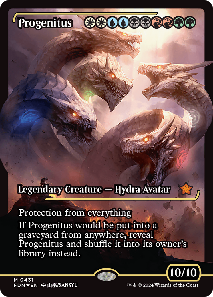 Image of Progenitus (Showcase) (FDN-431) - Foundations: (Showcase) Foil