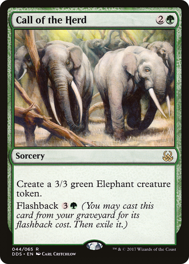 Image of Call of the Herd (DDS-044) - Duel Decks: Mind vs. Might