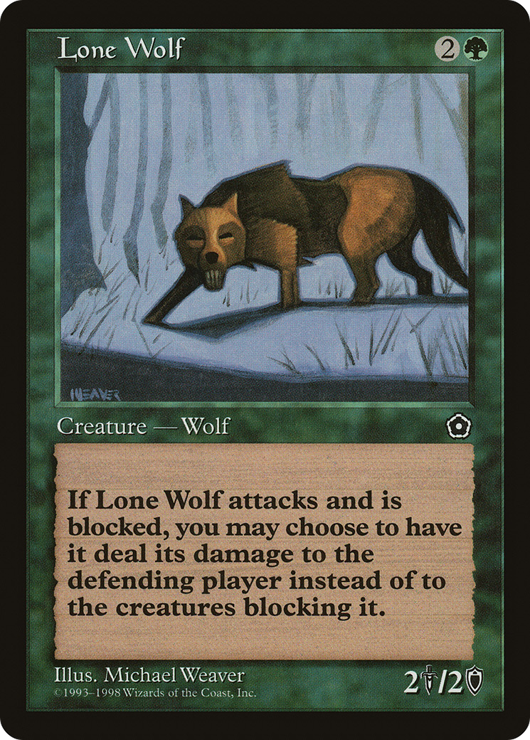 Image of Lone Wolf (P02-131) - Portal Second Age