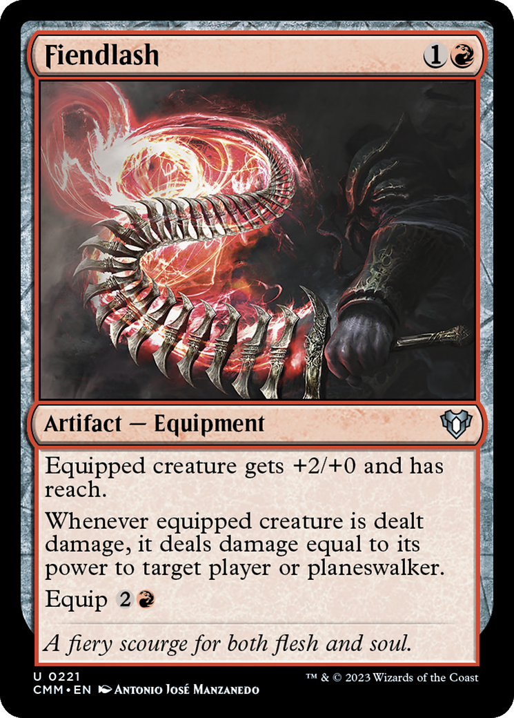 Image of Fiendlash (CMM-221) - Commander Masters