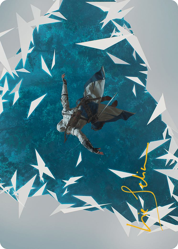Image of Restart Sequence Art Card (Gold-Stamped Signature) (ASACR-003) - Assassin's Creed Art Series (Borderless)