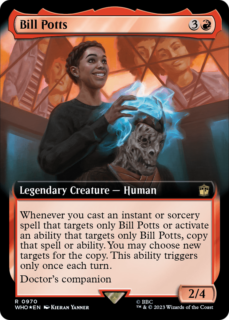Image of Bill Potts (Extended Art) (Surge Foil) (WHO-970) - Doctor Who: (Extended Art) Foil