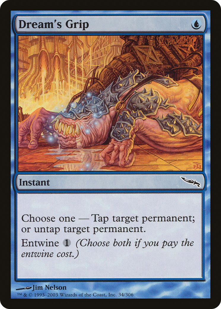 Image of Dream's Grip (MRD-034) - Mirrodin Foil