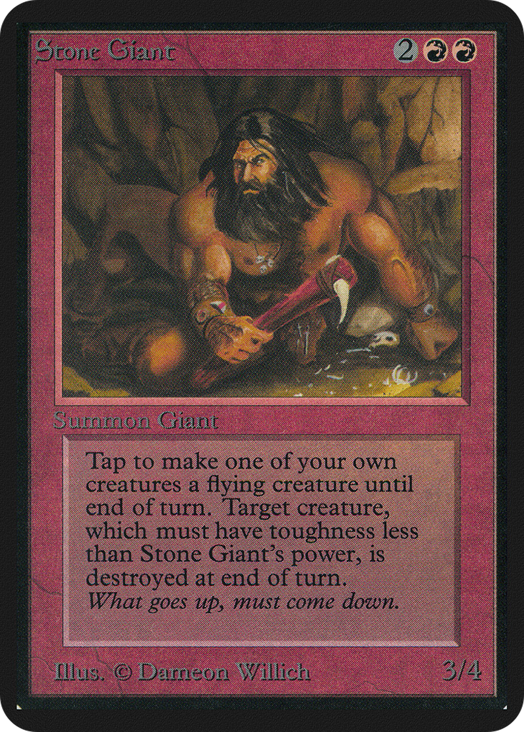Image of Stone Giant (LEA-) - Limited Edition Alpha