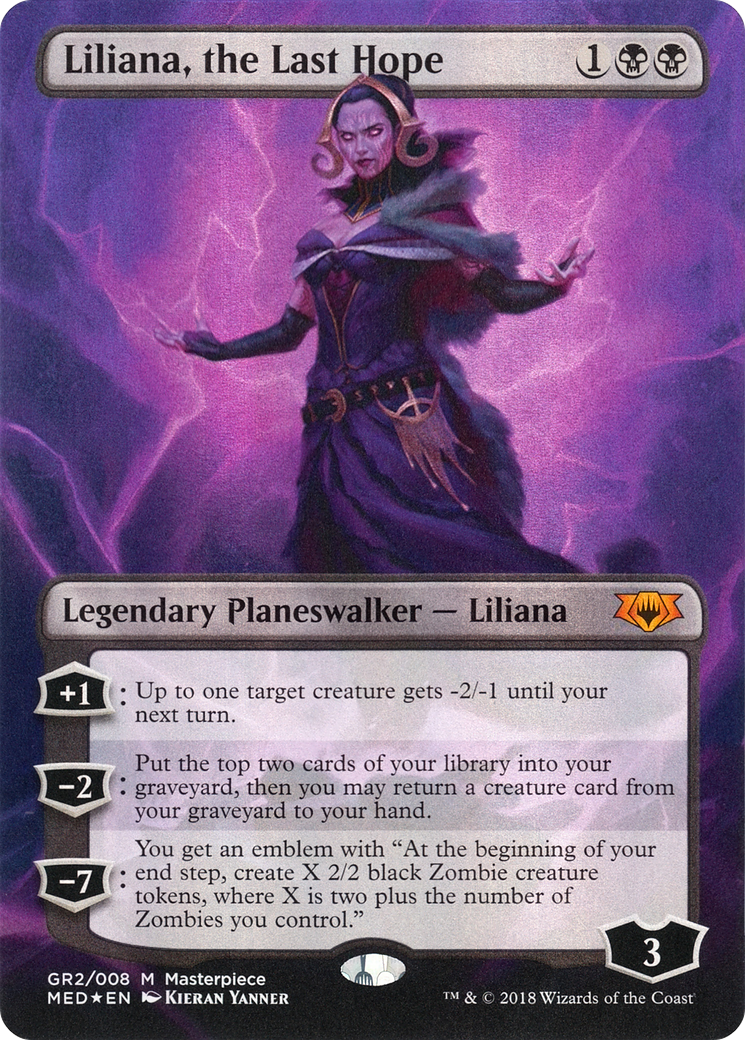 Image of Liliana, the Last Hope (MED-GR2) - Mythic Edition (Borderless) Foil
