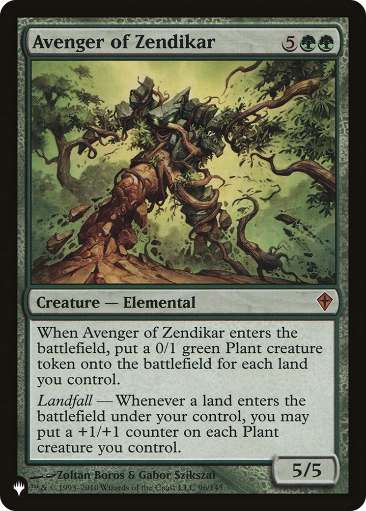 Image of Avenger of Zendikar (LIST-WWK-96) - The List