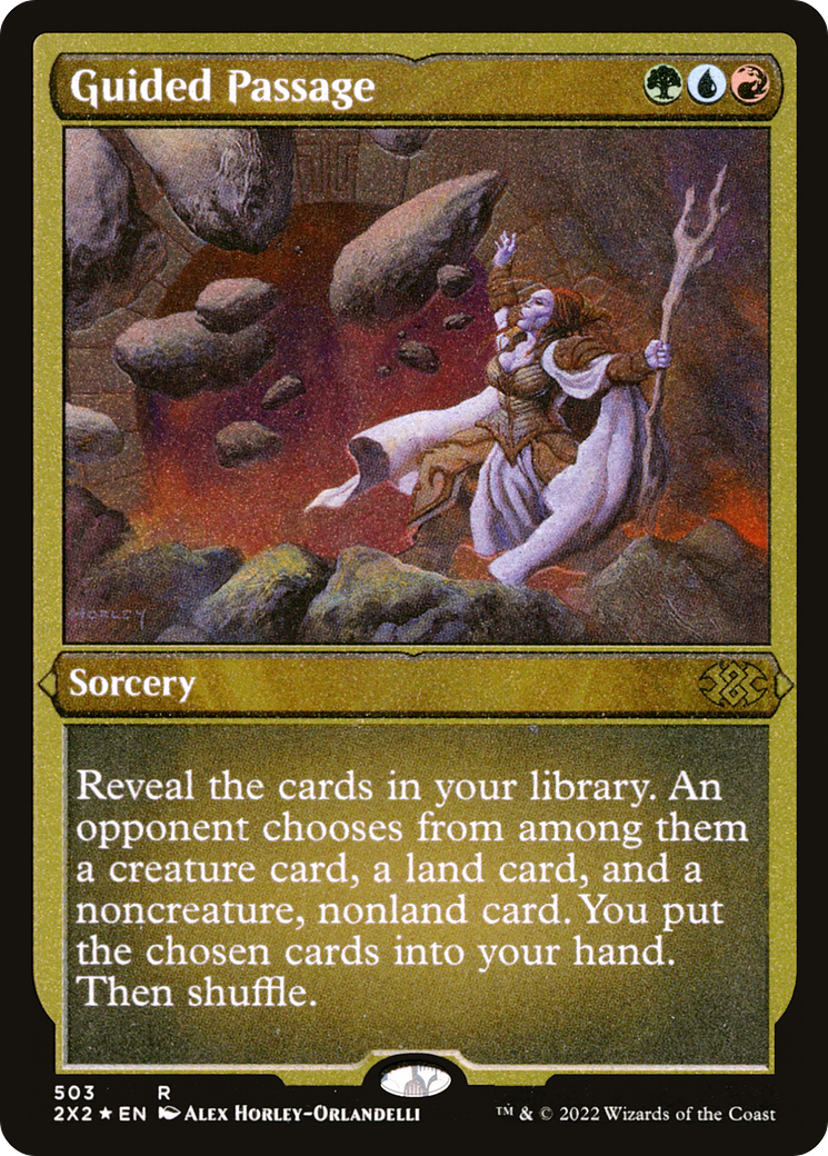 Image of Guided Passage (2X2-503) - Double Masters 2022 Foil