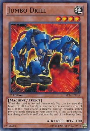 Image of Jumbo Drill (Starfoil) (SP14-EN014) - Star Pack 2014 1st Edition