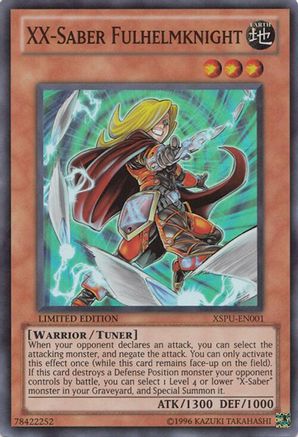 Image of XX-Saber Fulhelmknight (XSPU-EN001) - X-Saber Power-Up Limited