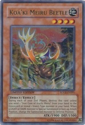 Image of Koa'ki Meiru Beetle (SOVR-ENSP1) (SOVR-ENSP1) - Stardust Overdrive Limited