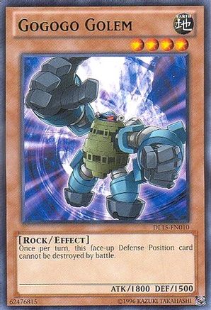 Image of Gogogo Golem (Green) (DL15-EN010) - Duelist League Promo Unlimited