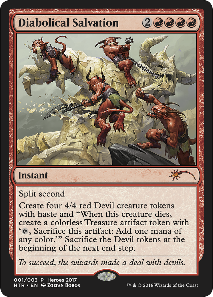 Image of Diabolical Salvation (UMP-001) - 2017 Heroes of the Realm