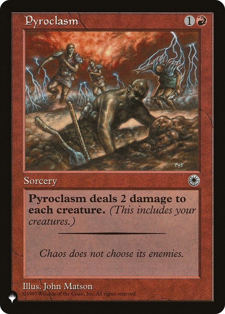 Image of Pyroclasm (LIST-POR-143) - The List