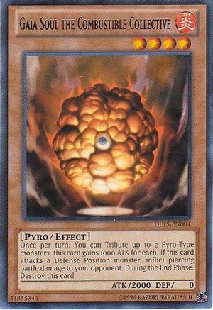 Image of Gaia Soul the Combustible Collective (Blue) (DL15-EN004) - Duelist League Promo Unlimited