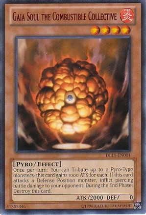 Image of Gaia Soul the Combustible Collective (Red) (DL15-EN004) - Duelist League Promo Unlimited