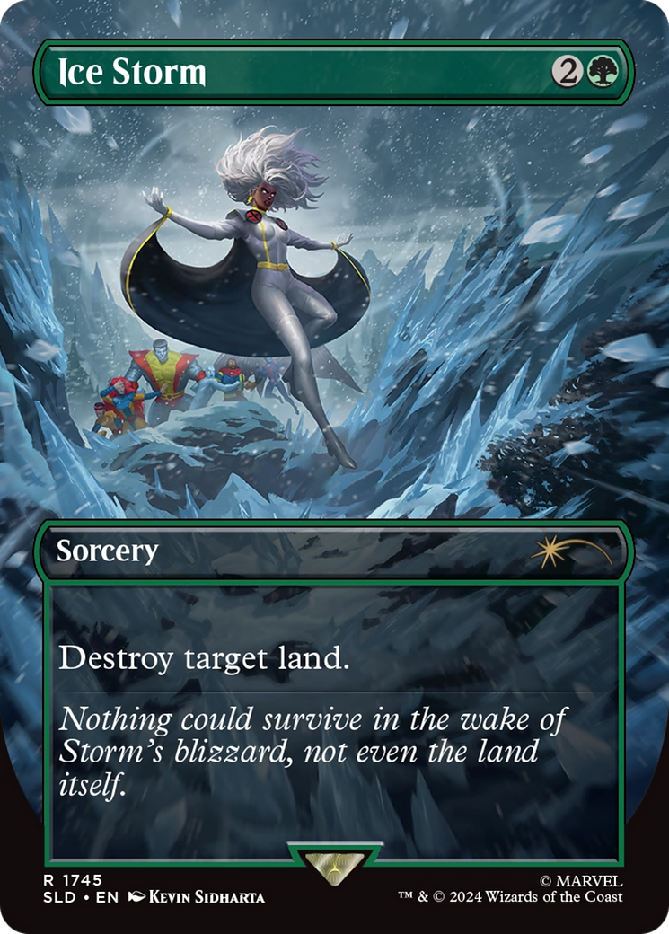 Image of Ice Storm (SLD-1745) - Secret Lair Drop (Borderless)