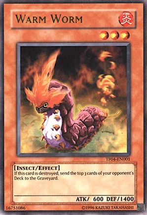Image of Warm Worm (5D's Tag Force 4) (TF04-EN001) - Yu-Gi-Oh! Video Game Promotional Cards Unlimited