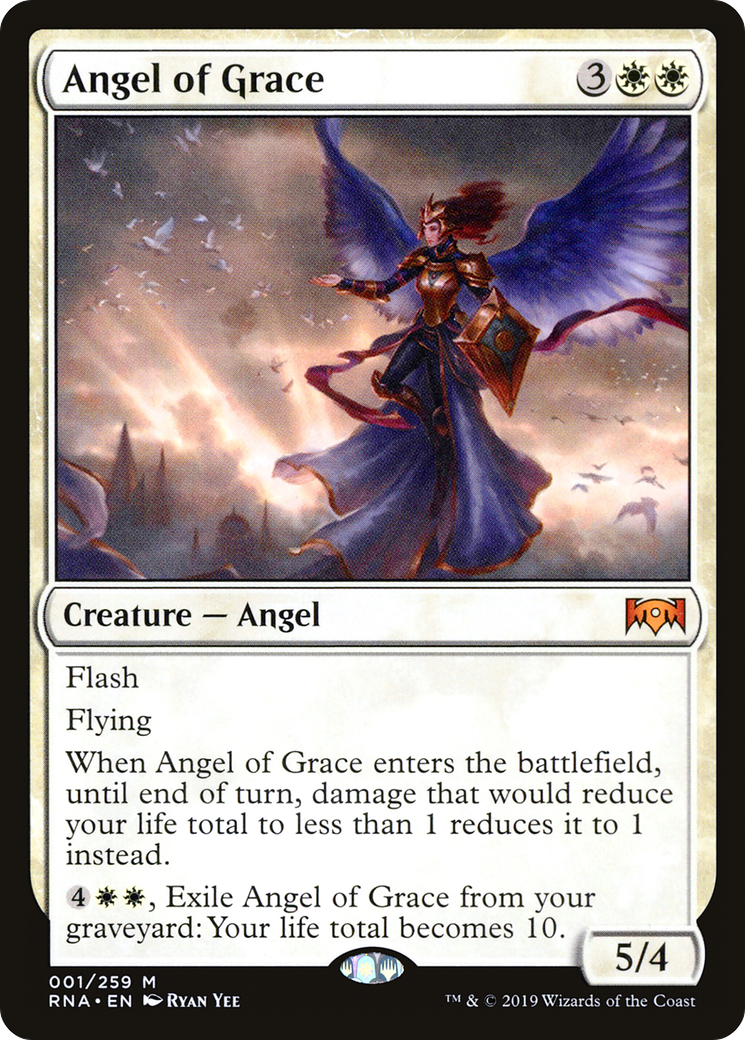 Image of Angel of Grace (RNA-001) - Ravnica Allegiance