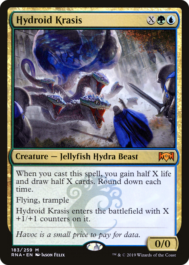Image of Hydroid Krasis (RNA-183) - Ravnica Allegiance