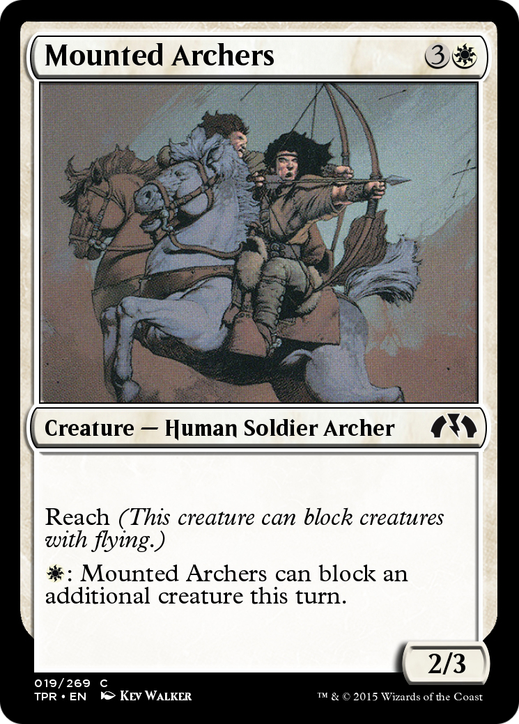 Image of Mounted Archers (TPR-019) - Tempest Remastered
