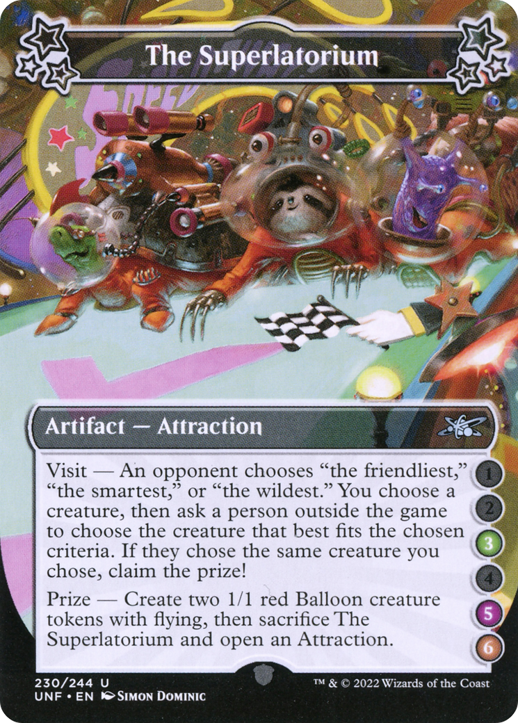 Image of The Superlatorium (3-5-6) (UNF-230) - Unfinity
