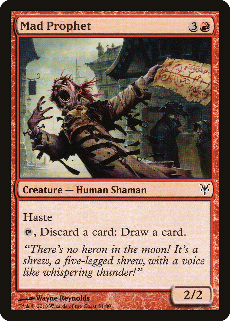 Image of Mad Prophet (DDK-051) - Duel Decks: Sorin vs. Tibalt