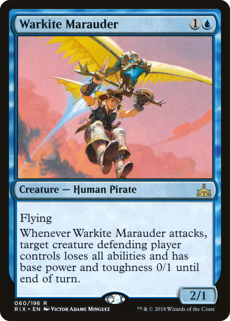 Image of Warkite Marauder (RIX-060) - Rivals of Ixalan Foil