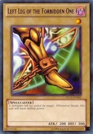 Image of Left Leg of the Forbidden One (Purple) (DL11-EN003) - Duelist League Promo Unlimited