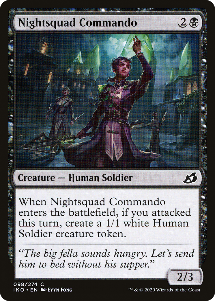 Image of Nightsquad Commando (IKO-098) - Ikoria: Lair of Behemoths