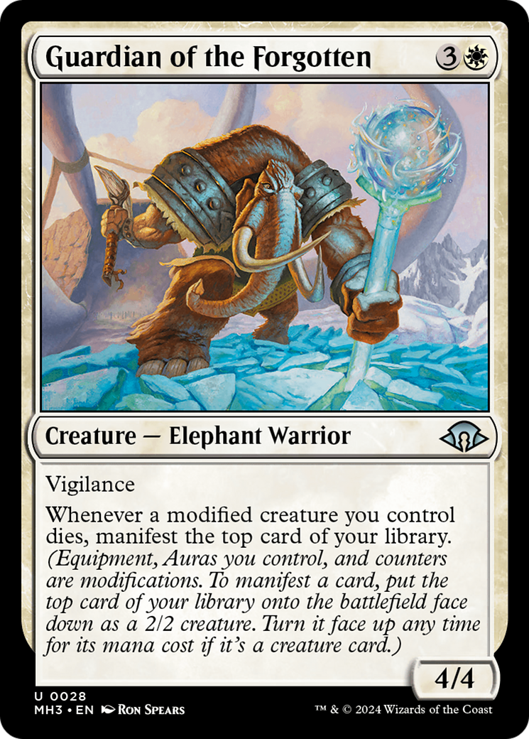 Image of Guardian of the Forgotten (MH3-028) - Modern Horizons 3 Foil