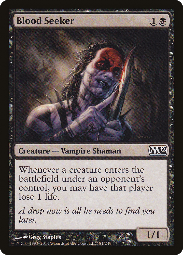 Image of Blood Seeker (M12-081) - Magic 2012