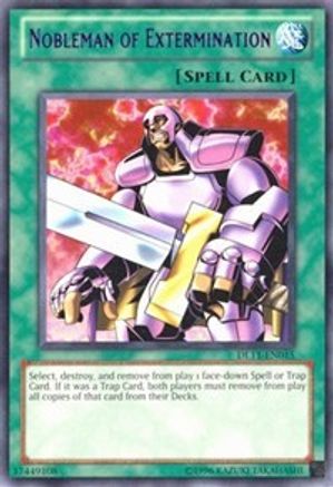 Image of Nobleman of Extermination (Purple) (DL11-EN015) - Duelist League Promo Unlimited