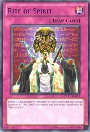 Image of Rite of Spirit (Purple) (DL11-EN019) - Duelist League Promo Unlimited