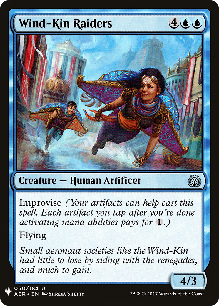 Image of Wind-Kin Raiders (LIST-050) - The List