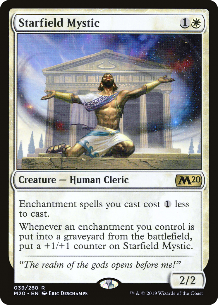 Image of Starfield Mystic (M20-039) - Core Set 2020 Foil